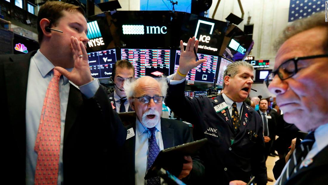 Traders work on the floor of the New York Stock Exchange on March 9. &lt;a href=&quot;https://www.cnn.com/2020/03/08/investing/stock-dow-futures-coronavirus/index.html&quot; target=&quot;_blank&quot;&gt;Stocks plummeted&lt;/a&gt; as coronavirus worries and an oil price race to the bottom weighed on global financial markets.